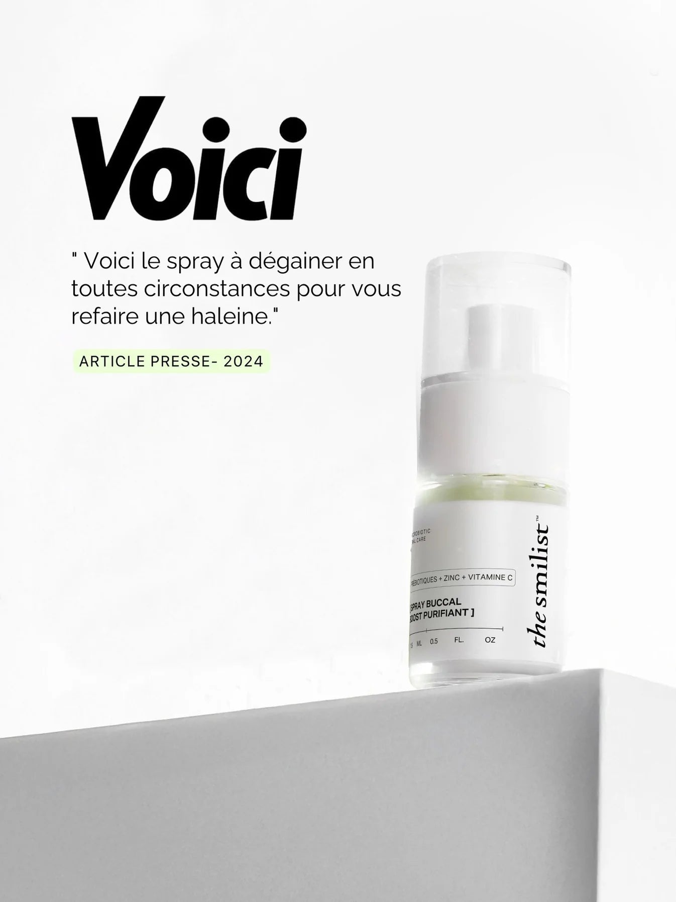 Spray Buccal Boost Purifiant - THE SMILIST