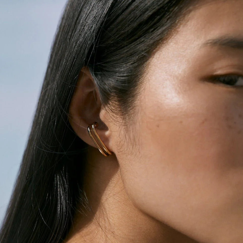 "Boucles d’oreilles Hécate Vermeil" - AURORE HAVENE