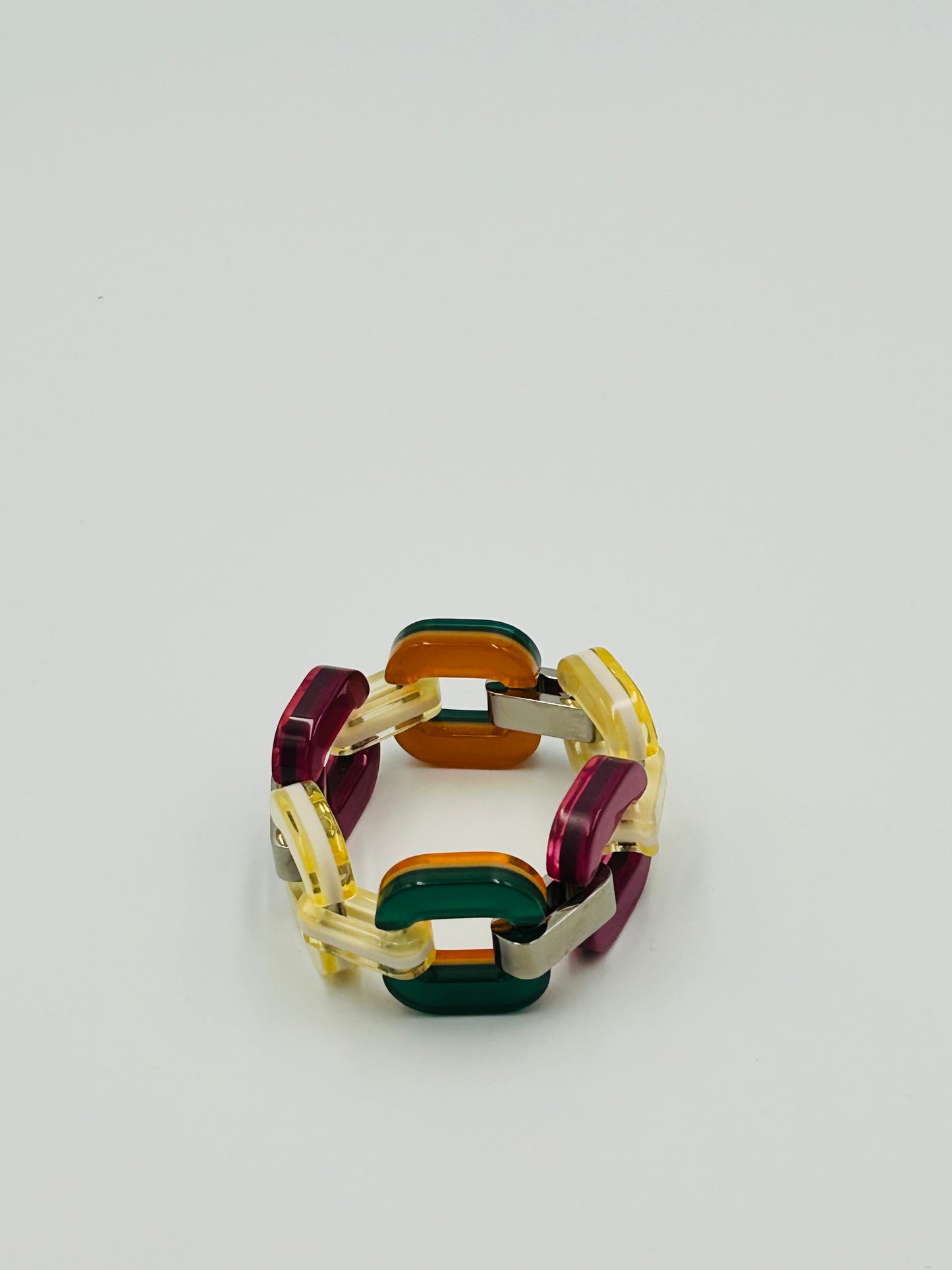 Bracelet Maille M "Multicolore" - XAVIER DEROME