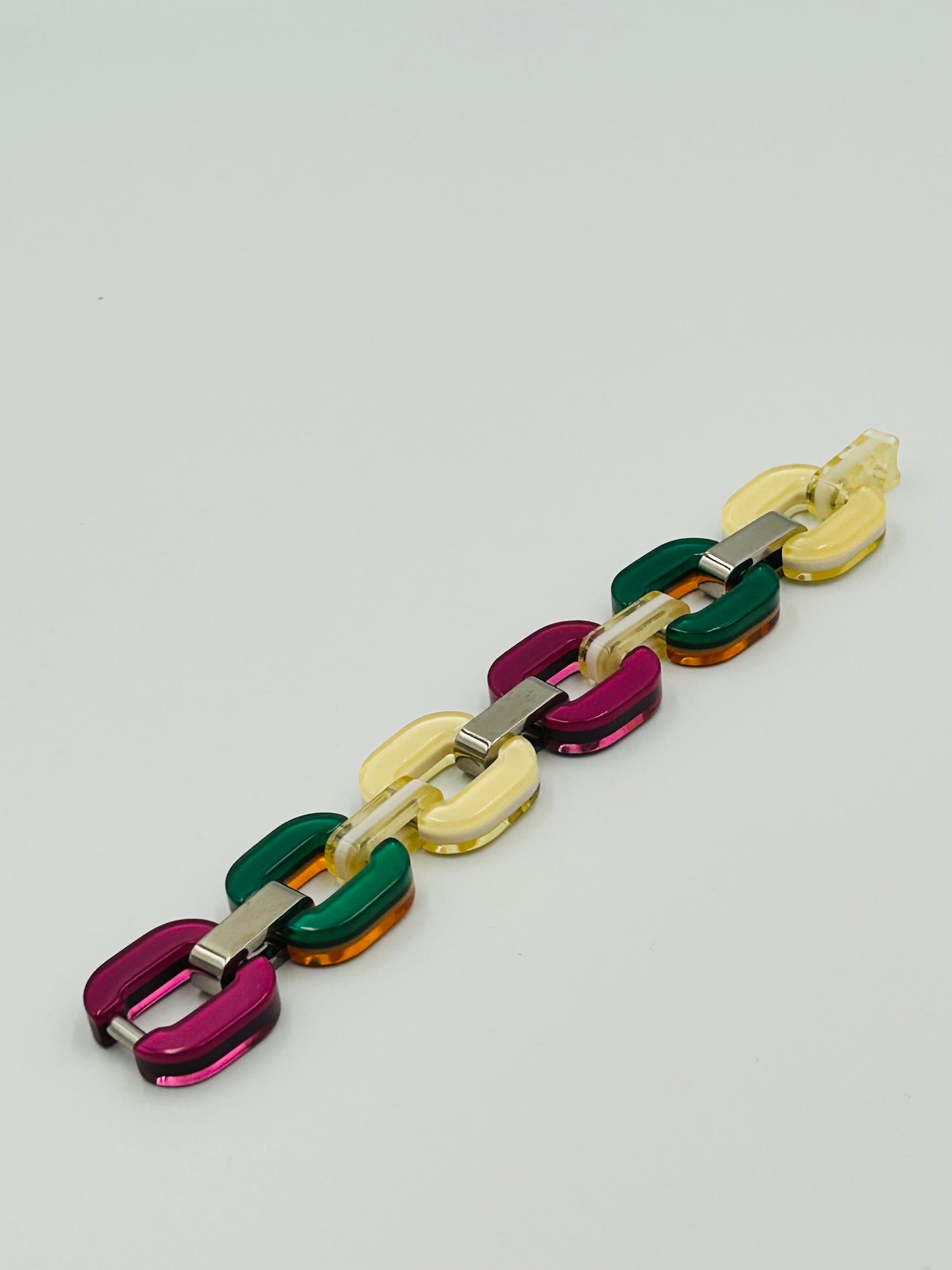 Bracelet Maille M "Multicolore" - XAVIER DEROME