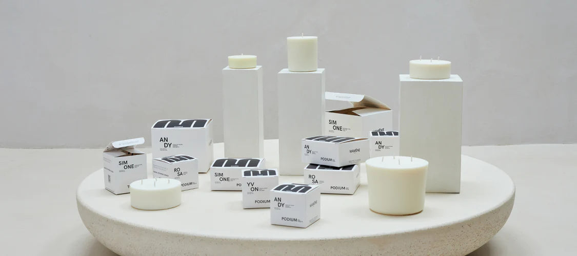 Recharges bougie "Podium small" (2X100Gr) - MAMÈNE