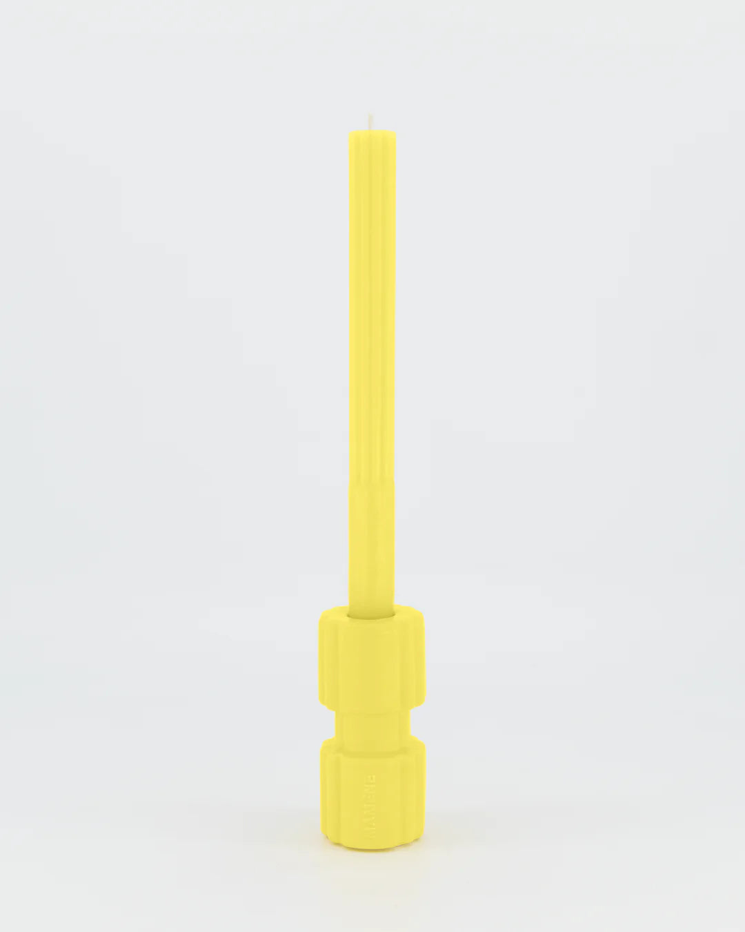 Chandelles (par 2), jaune citron - MAMÈNE