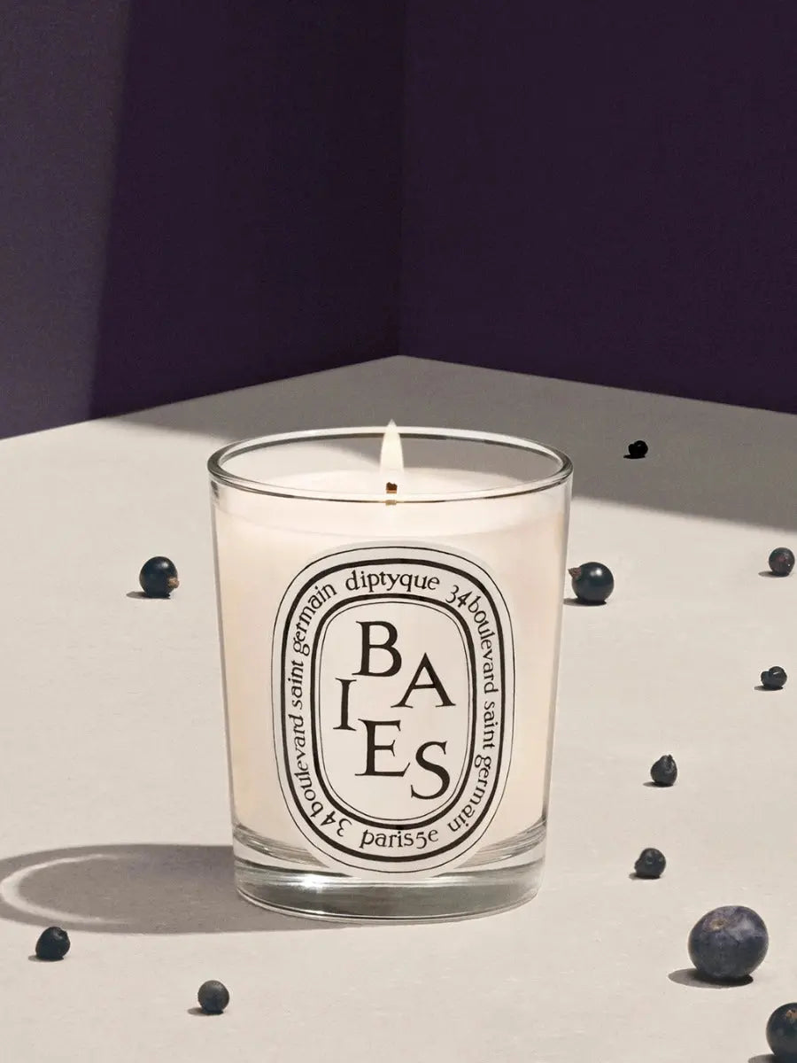 Bougie Baies de Diptyque chez Maison Diaphane à Angers