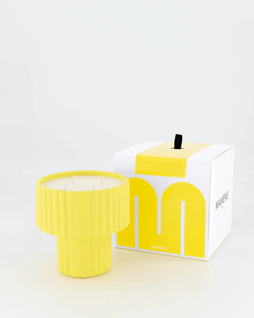 Bougie Podium Large SIMONE - Mamène | Maison Diaphane