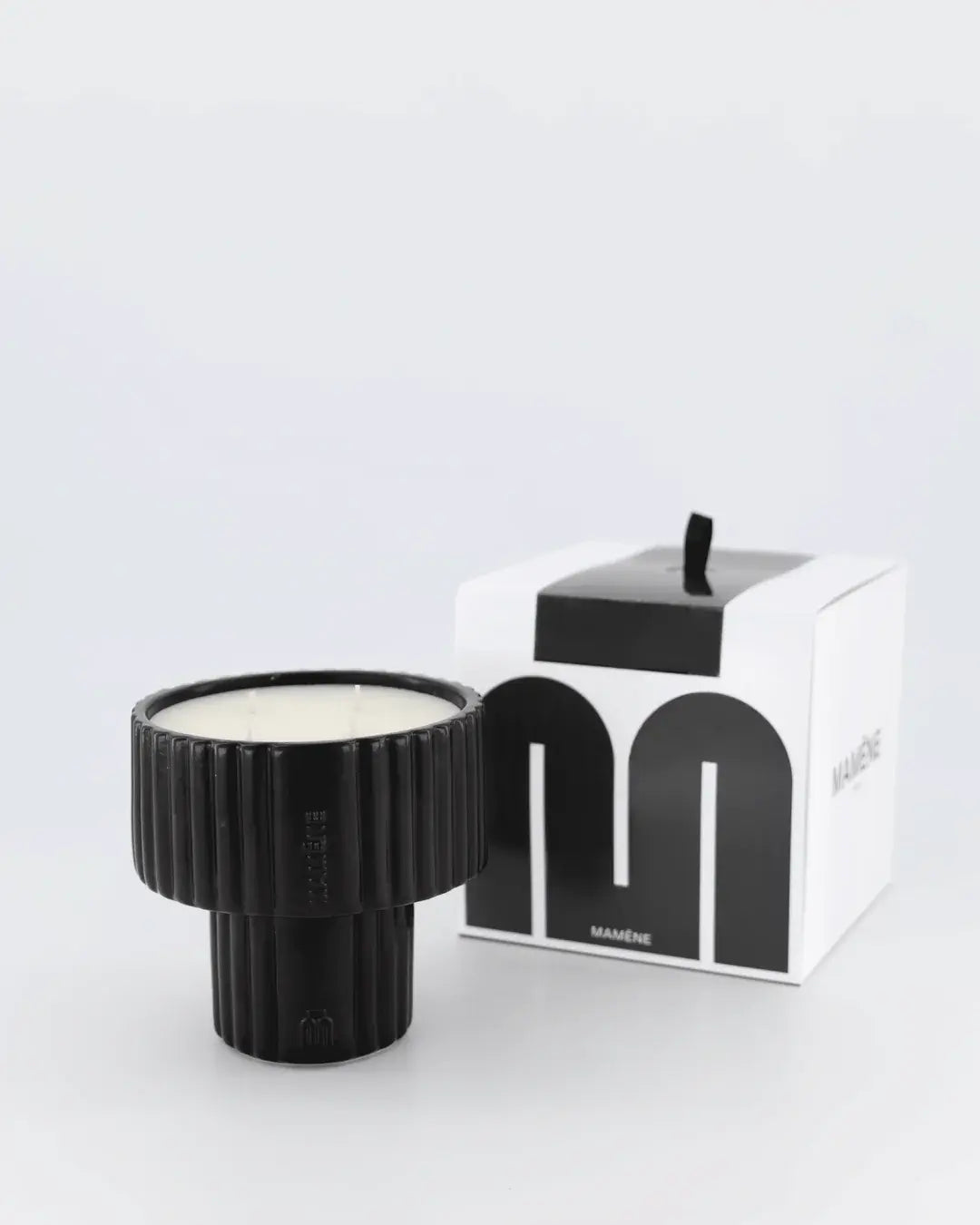 Bougie Podium Large YVON - Mamène | Maison Diaphane