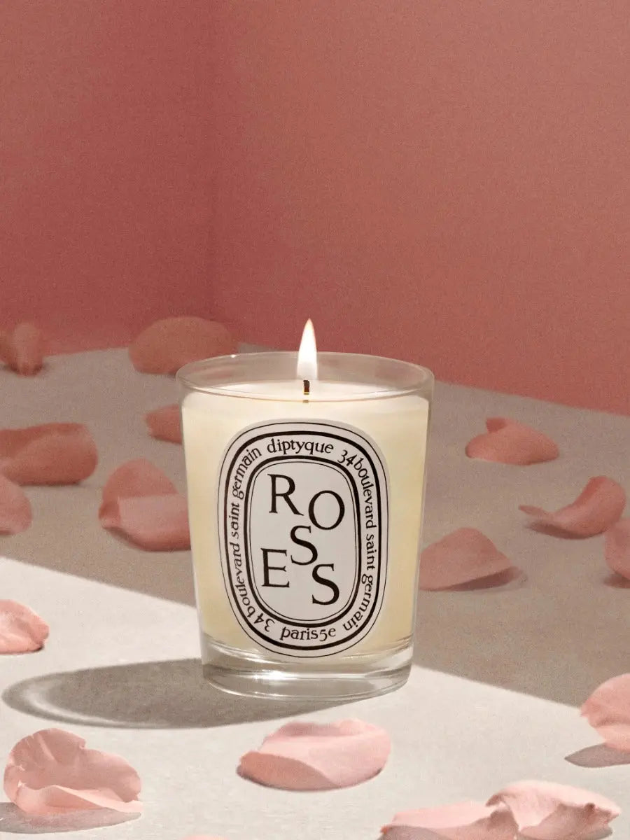 Bougie Roses de Diptyque chez Maison Diaphane à Angers