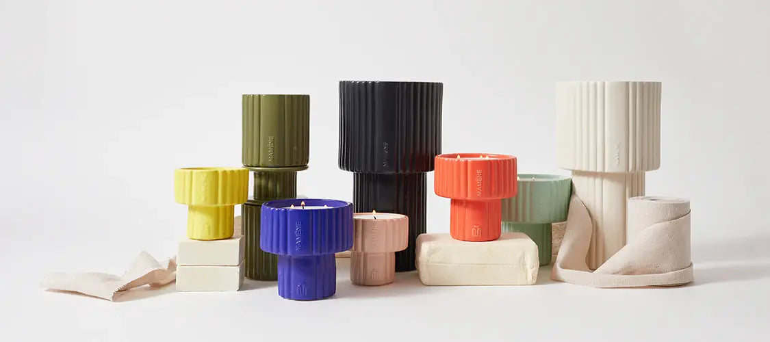 Collection bougies – vue 3 - Mamène | Maison Diaphane