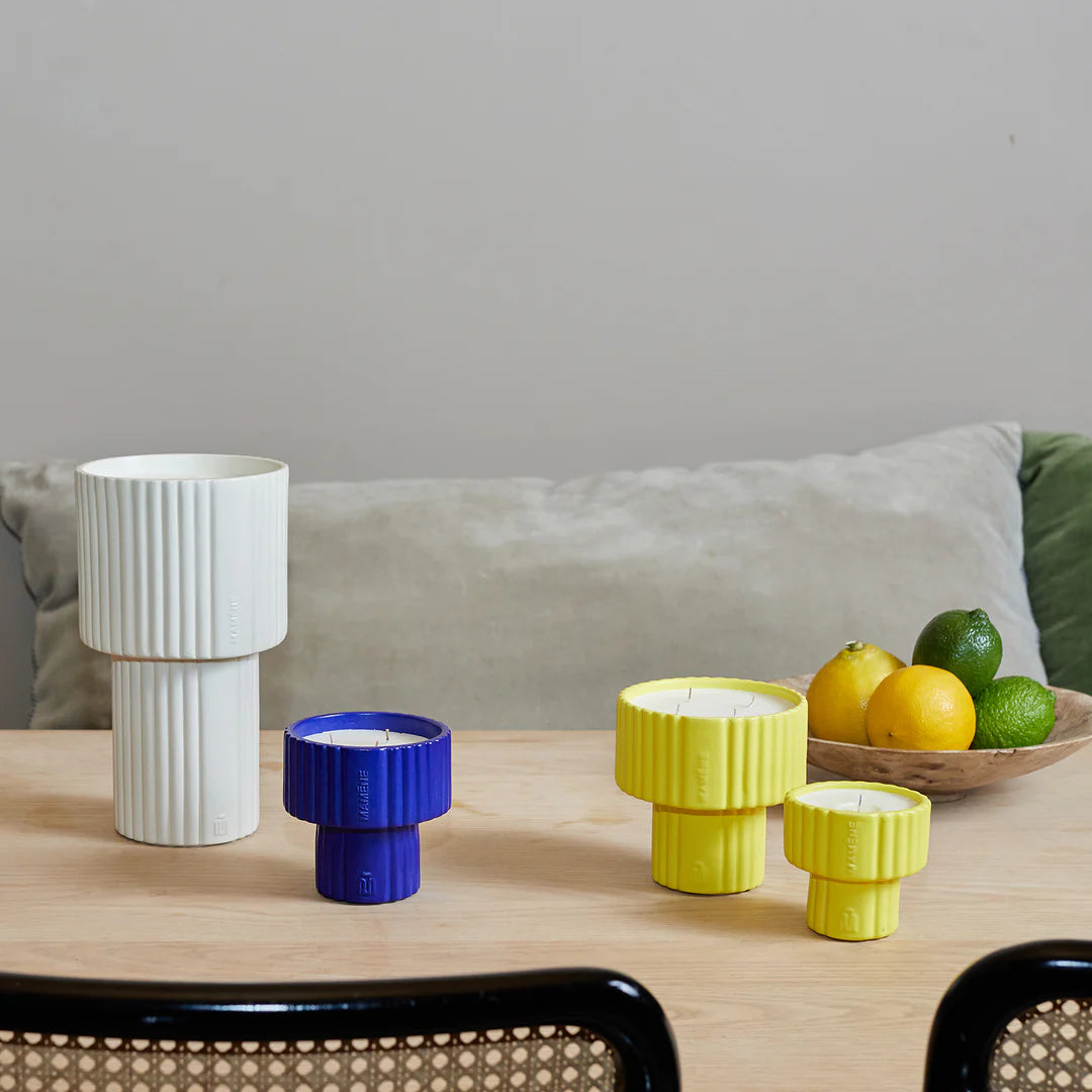 Bougie Lampe, bleu cobalt - "FRIDA" - MAMÈNE
