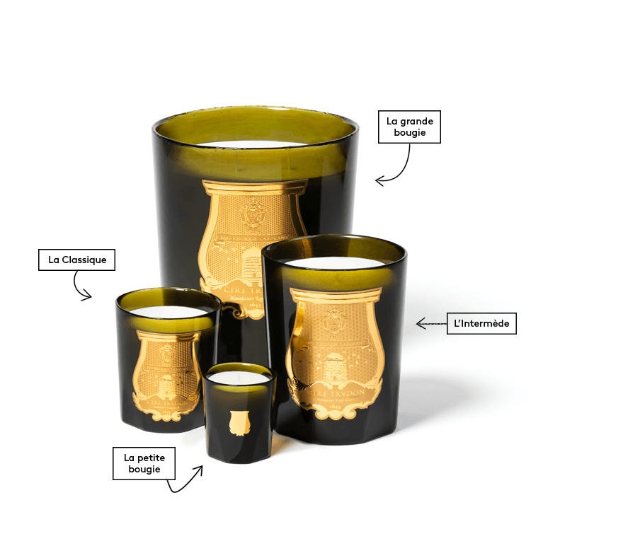 Déclinaison de bougies - Trudon | Maison Diaphane