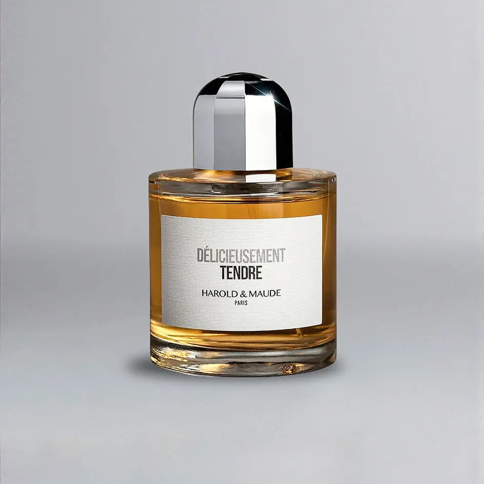 Packaging du parfum Délicieusement Tendre - Harold & Maude | Maison Diaphane