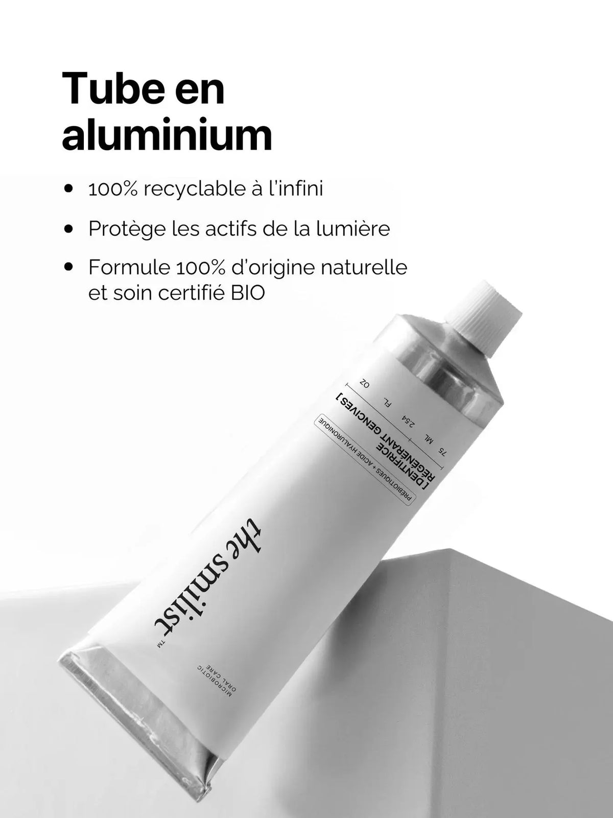 Dentifrice Régénérant Gencives – application - The Smilist | Maison Diaphane