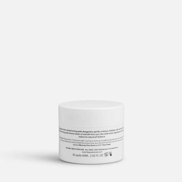Utilisation des disques exfoliants et tonifiants – soin visage homme - The Grey | Maison Diaphane