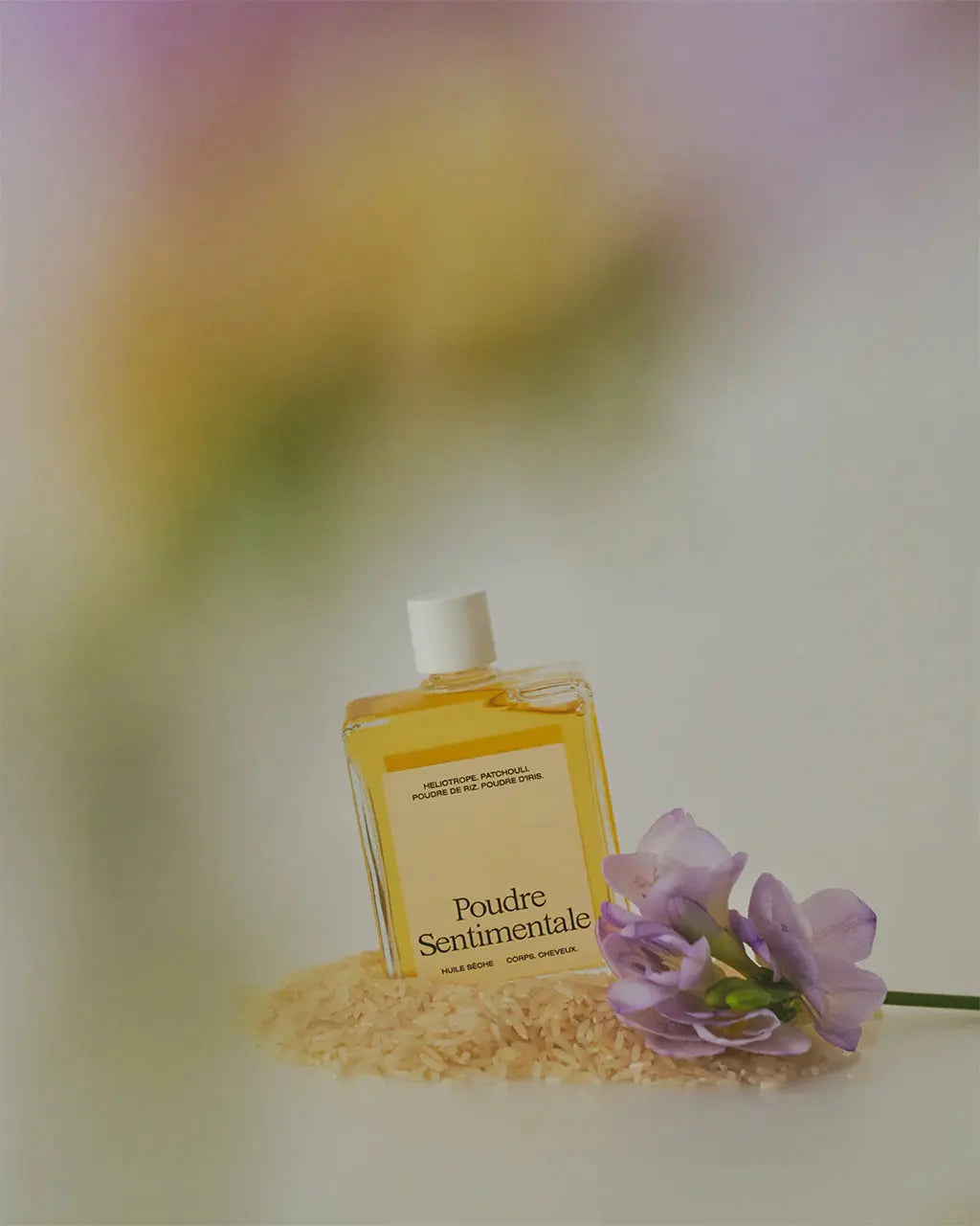 Huile Sèche Poudre Sentimentale – application cheveux - Re.Feel | Maison Diaphane