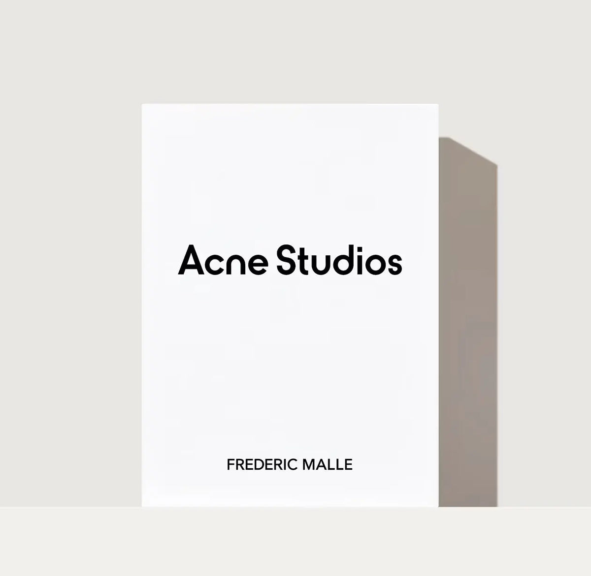 Packaging du parfum Acne Studios - Frédéric Malle | Maison Diaphane