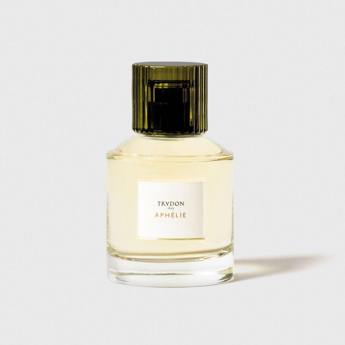 Flacon du parfum Aphélie – vue de dos - Trudon | Maison Diaphane