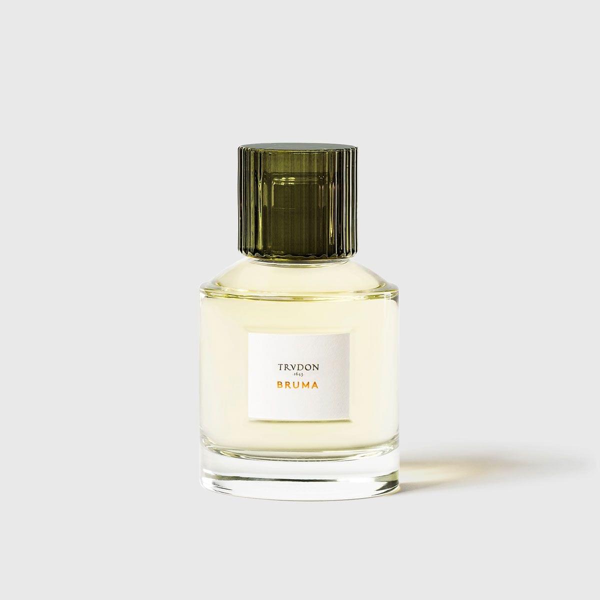 Flacon du parfum Bruma – vue de dos - Trudon | Maison Diaphane