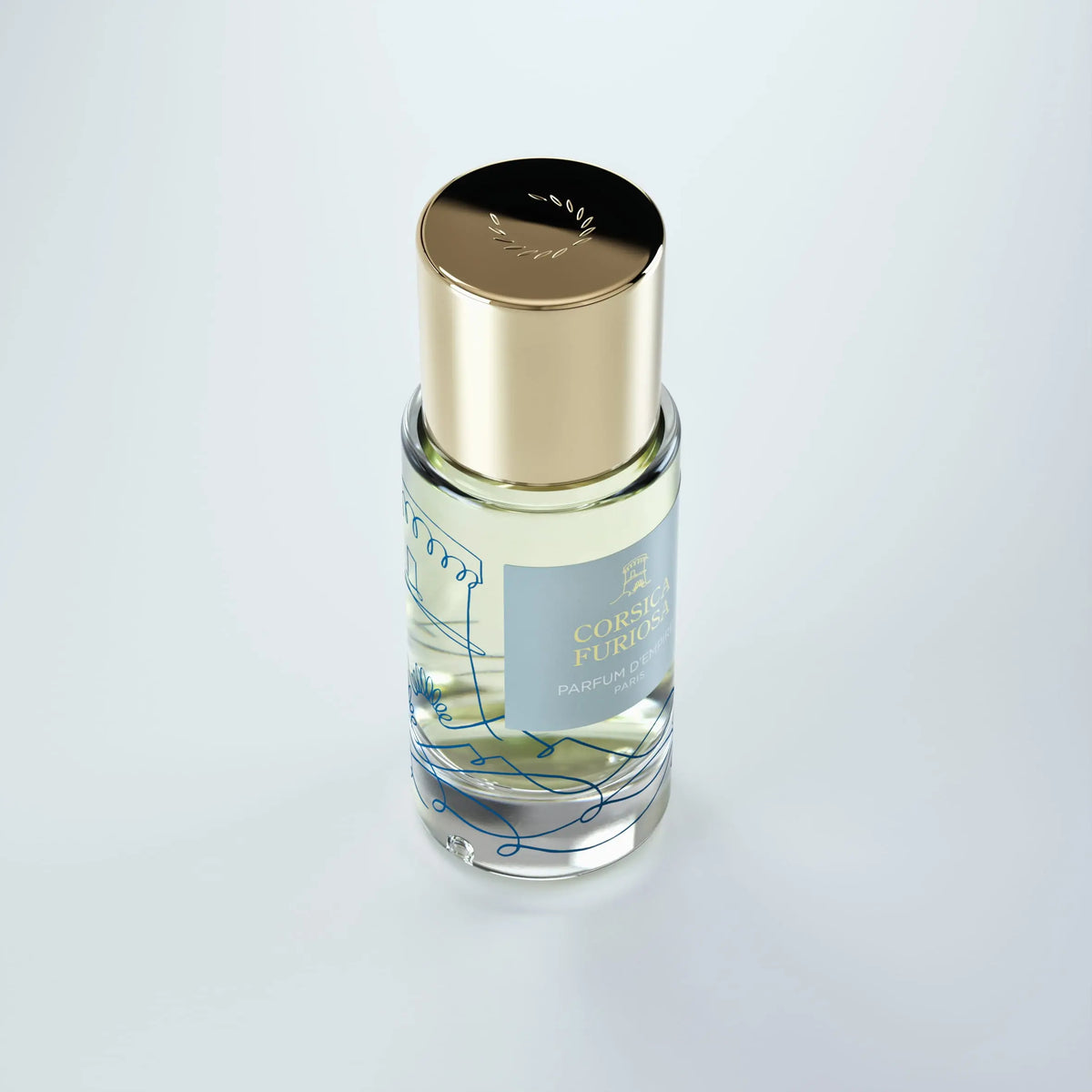 Étiquette du flacon Corsica Furiosa - Parfum d&
