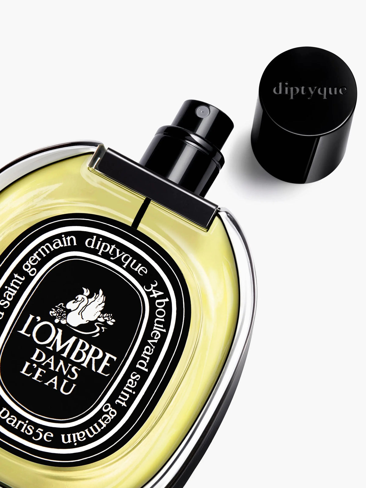 Vue rapprochée du flacon EDP L&
