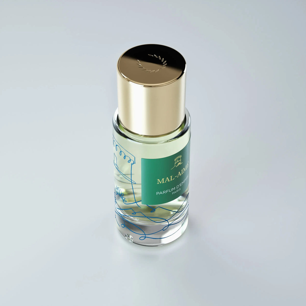 Étiquette du flacon Mal-Aimé - Parfum d&