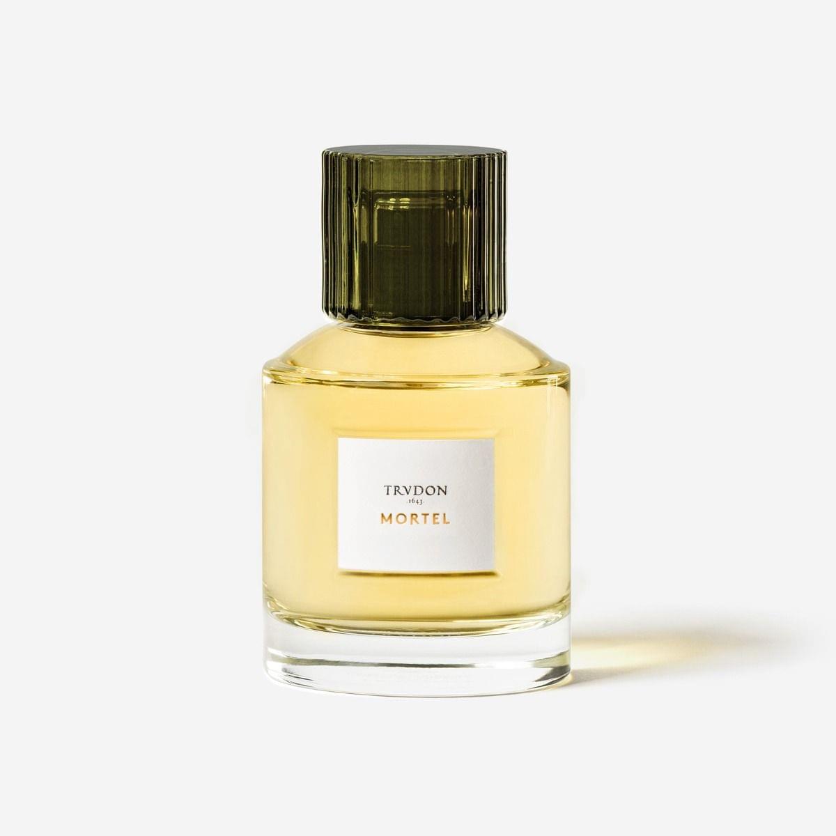 Flacon du parfum Mortel – vue de dos - Trudon | Maison Diaphane