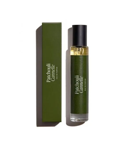 Étiquette du flacon Patchouli Cannelle - La Closerie des Parfums | Maison Diaphane