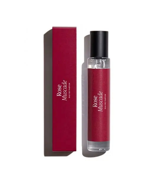 Étiquette du flacon Rose Muscade - La Closerie des Parfums | Maison Diaphane