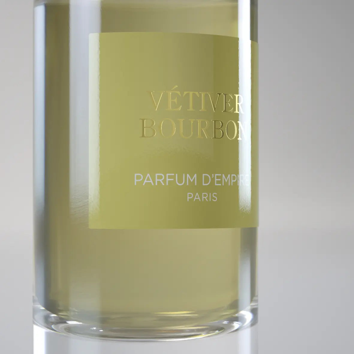 Packaging du parfum Vétiver Bourbon - Parfum d&