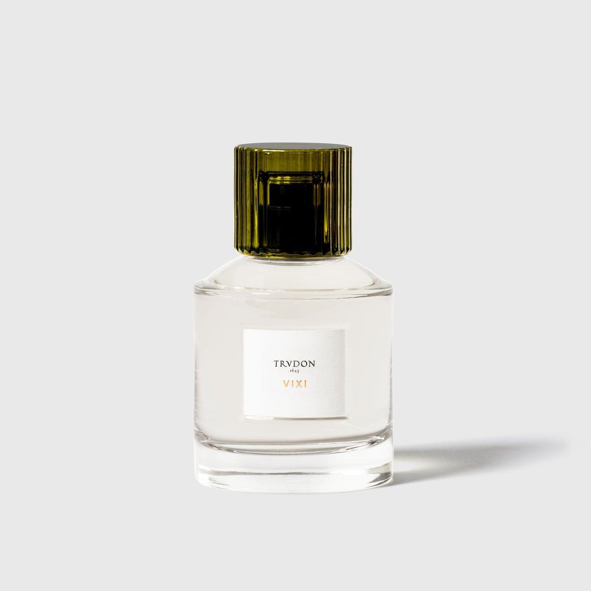Flacon du parfum Vixi – vue de dos - Trudon | Maison Diaphane