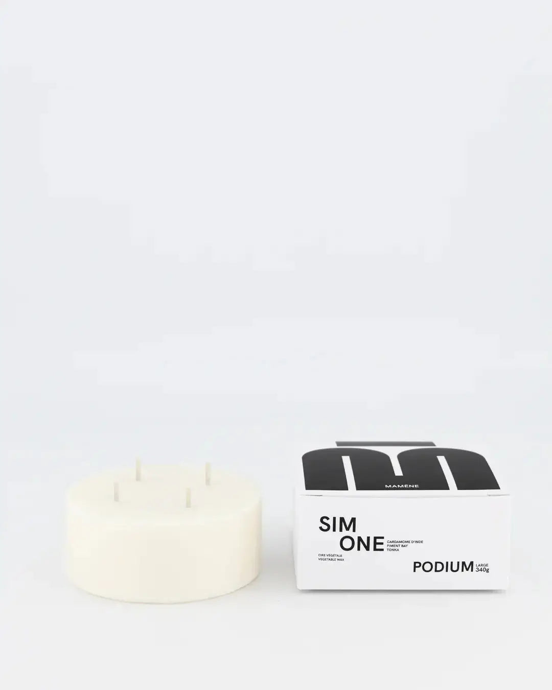 Recharge bougie Podium Large – vue 2 - Mamène | Maison Diaphane