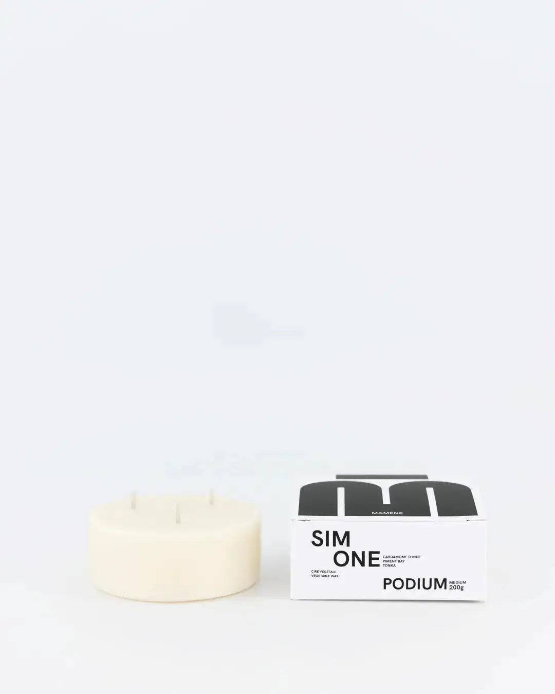 Recharge bougie Podium Medium – vue 2 - Mamène | Maison Diaphane
