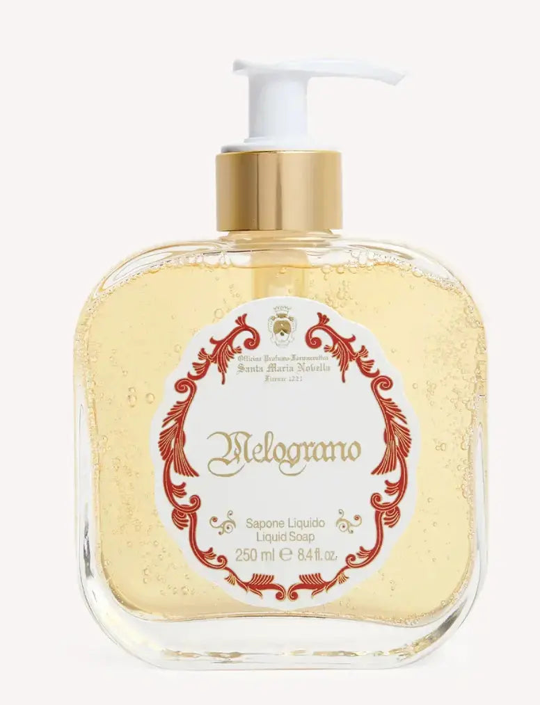 Texture du savon liquide Melograno - Santa Maria Novella | Maison Diaphane