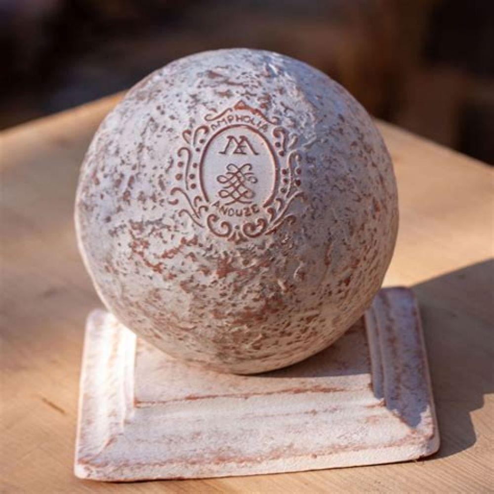 Support pour boule parfumée en terre d&