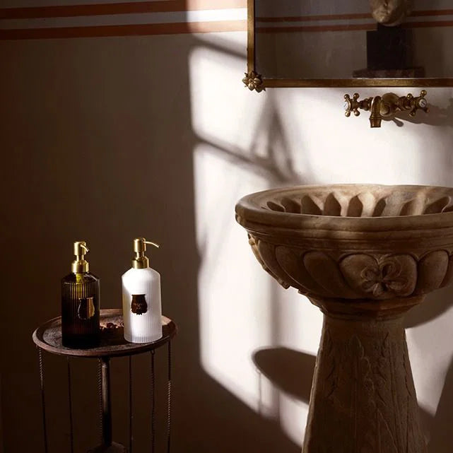 Rituel complet Vixi — Savon et Lait parfumés pour les mains en salle de bain - Trudon | Maison Diaphane