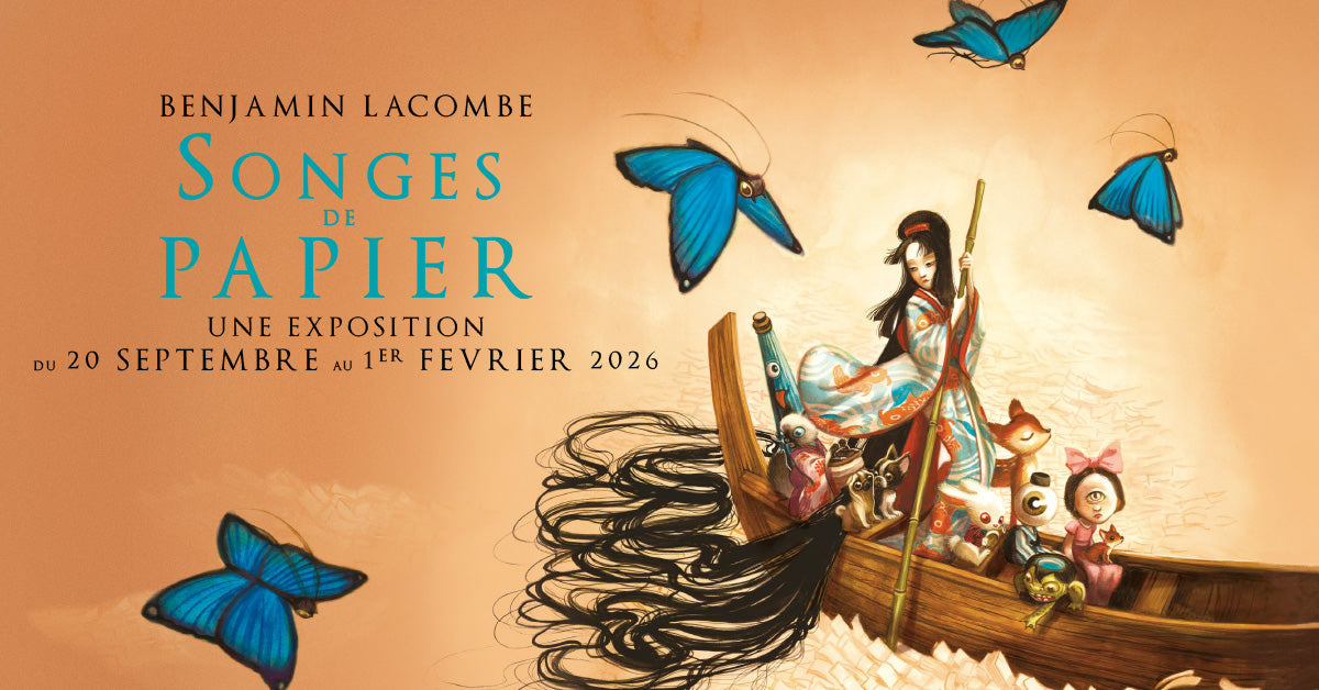 Quand l’univers de Benjamin Lacombe se respire : naissance de deux parfums pour l’exposition « Songes de Papier »