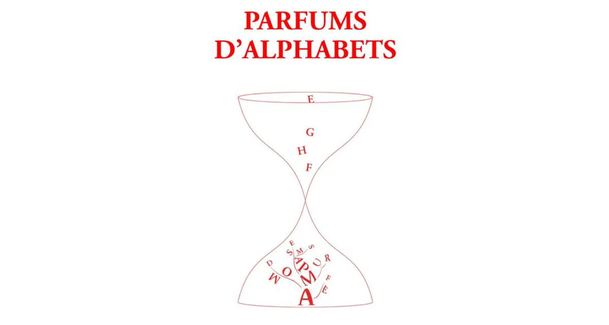 Illustration de l'alphabet du parfum et des familles olfactives par Maison Diaphane