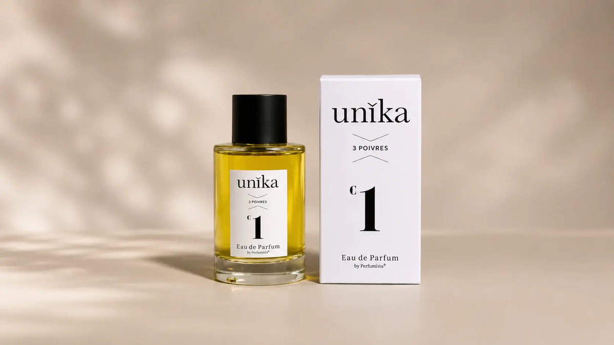 C1 UNIKA — parfum contemporain aux 3 poivres chez Maison Diaphane