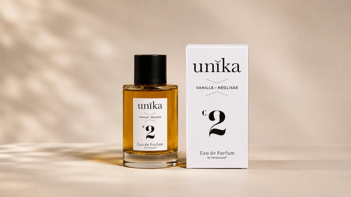 C2 UNIKA — parfum vanille réglisse contemporain chez Maison Diaphane