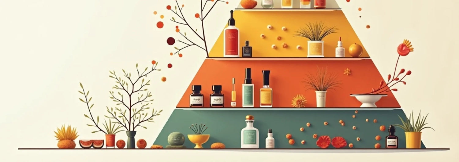 Comprendre les notes d’un parfum : tête, cœur, fond expliqués clairement.