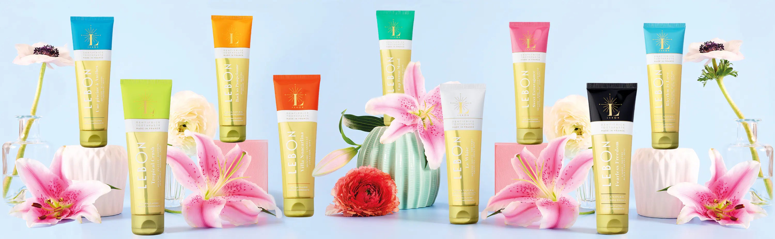 LEBON – Dentifrices naturels et parfumés chez Maison Diaphane