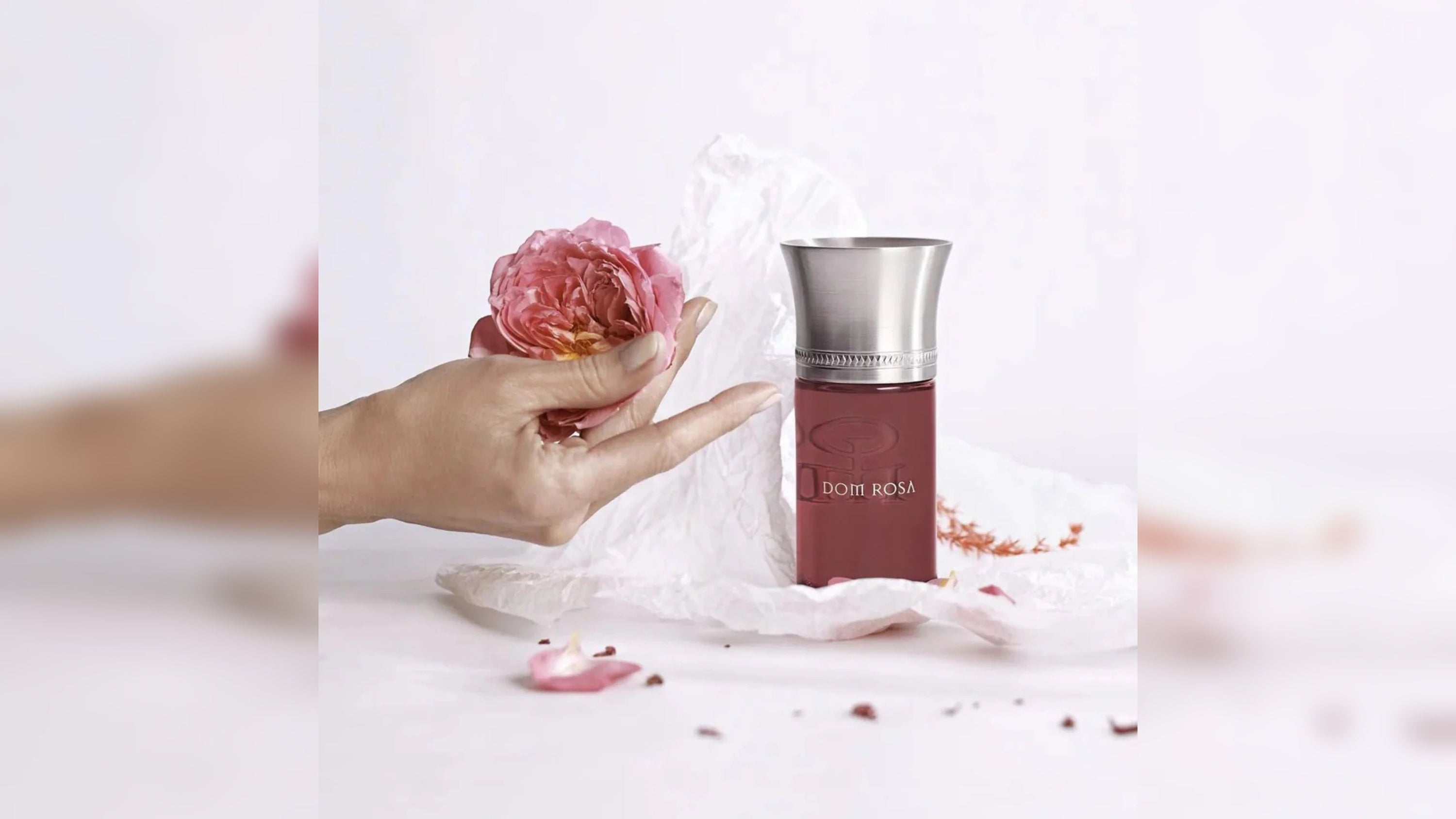 Parfum Dom Rosa de Liquides Imaginaires – rose effervescente aux accents fruités et vineux