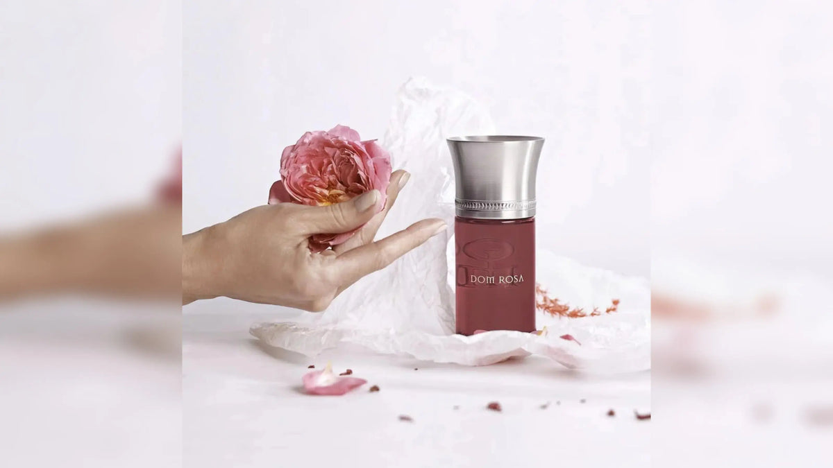 Parfum Dom Rosa de Liquides Imaginaires – rose effervescente aux accents fruités et vineux