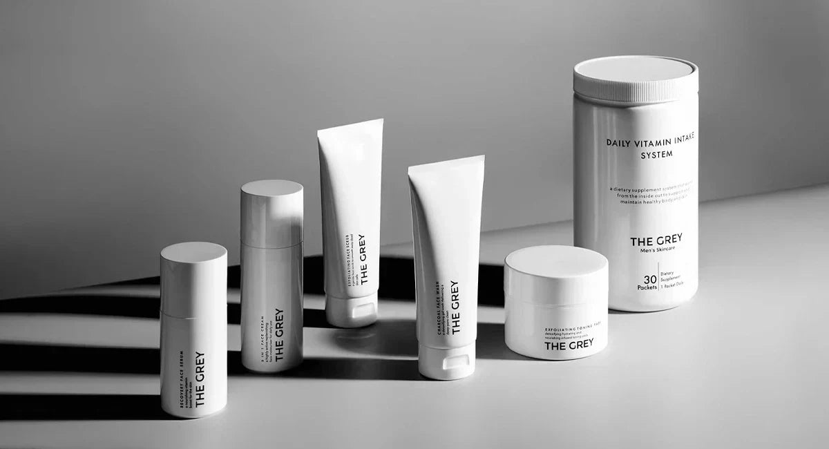 Soins haut de gamme pour homme – The Grey Men's Skincare chez Maison Diaphane