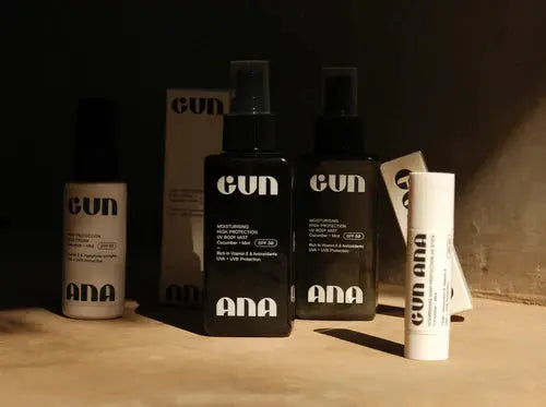 Soins solaires clean et multifonctionnels Gun Ana chez Maison Diaphane