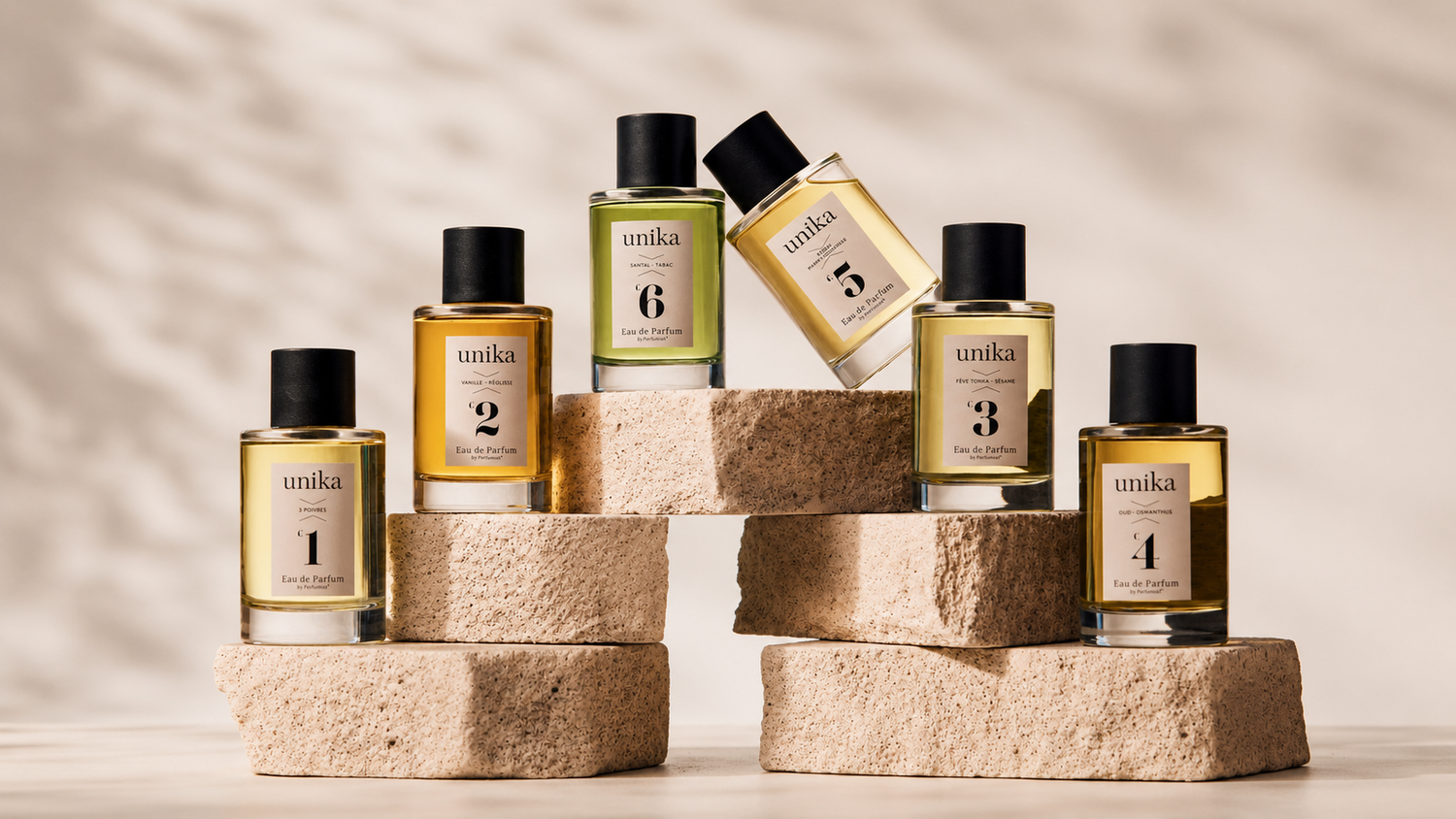 UNIKA — collection de parfums contemporains chez Maison Diaphane