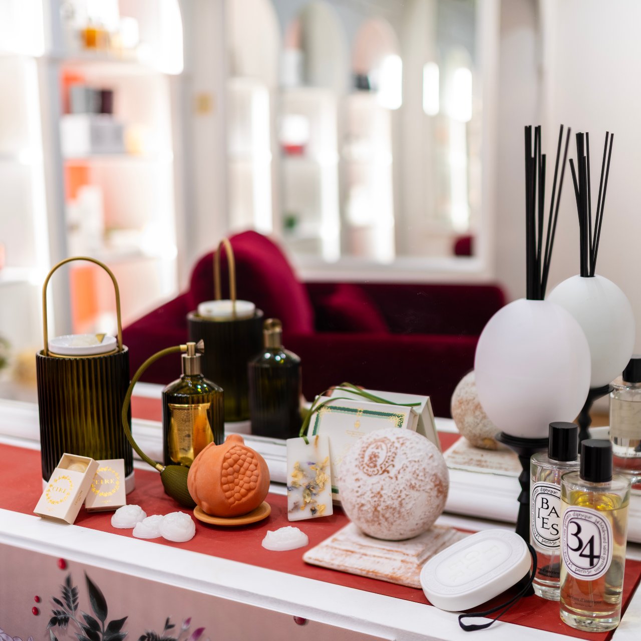 Vaporisateurs, encens, tablettes de cire et diffuseurs Maison Diaphane