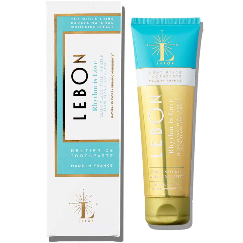 Dentifrice "Rhythm is love" Ylang Ylang, Yuzu & Menthe - MAISON LEBON