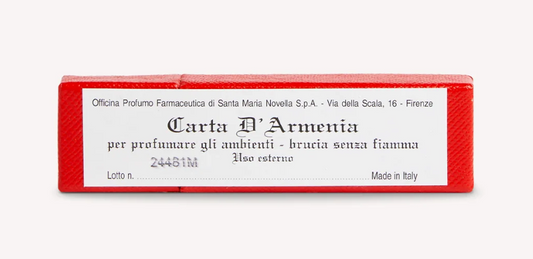 Papier d'Arménie "Carta d’Armenia" - SANTA MARIA NOVELLA