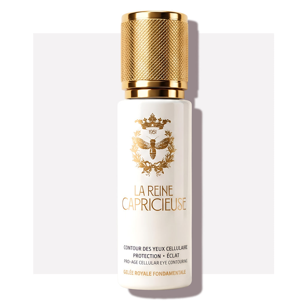 Contour des Yeux Cellulaire – LA REINE CAPRICIEUSE | Soin regard régénérant miel noir &amp; gelée royale La Reine Capricieuse