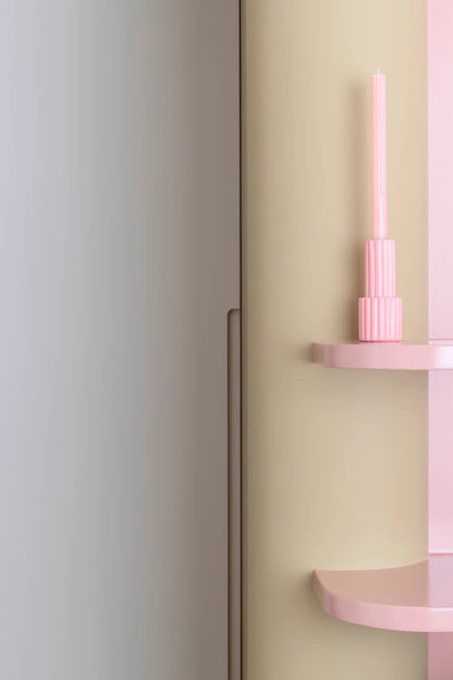 Chandelles (par 2), rose pivoine - MAMÈNE