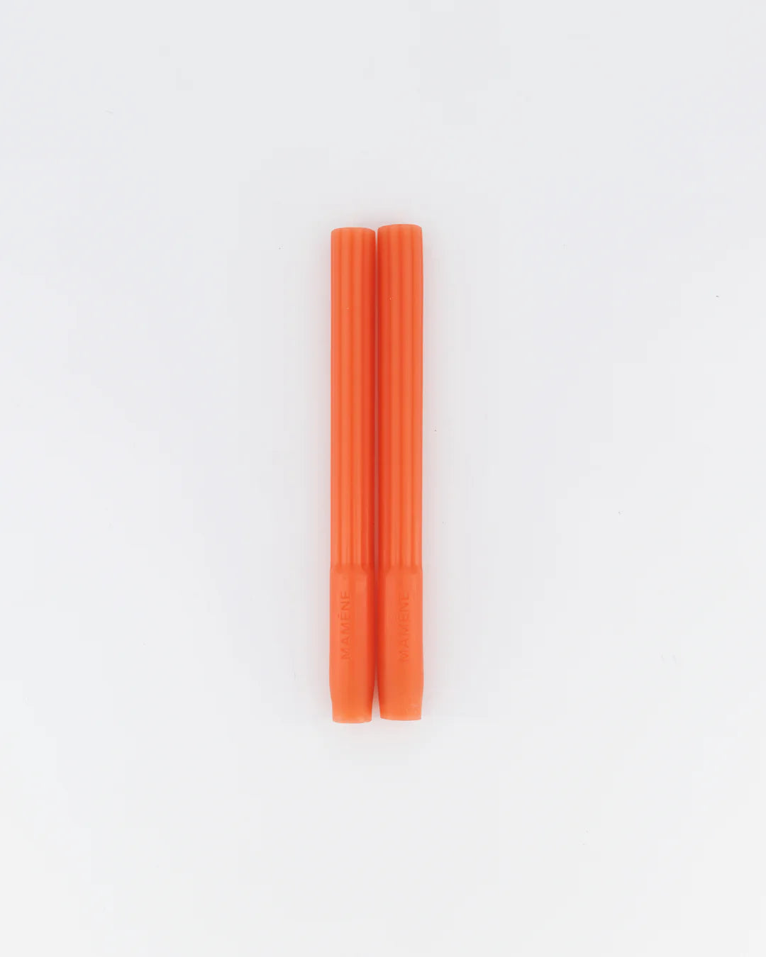 Chandelles (par 2), orange corail - MAMÈNE
